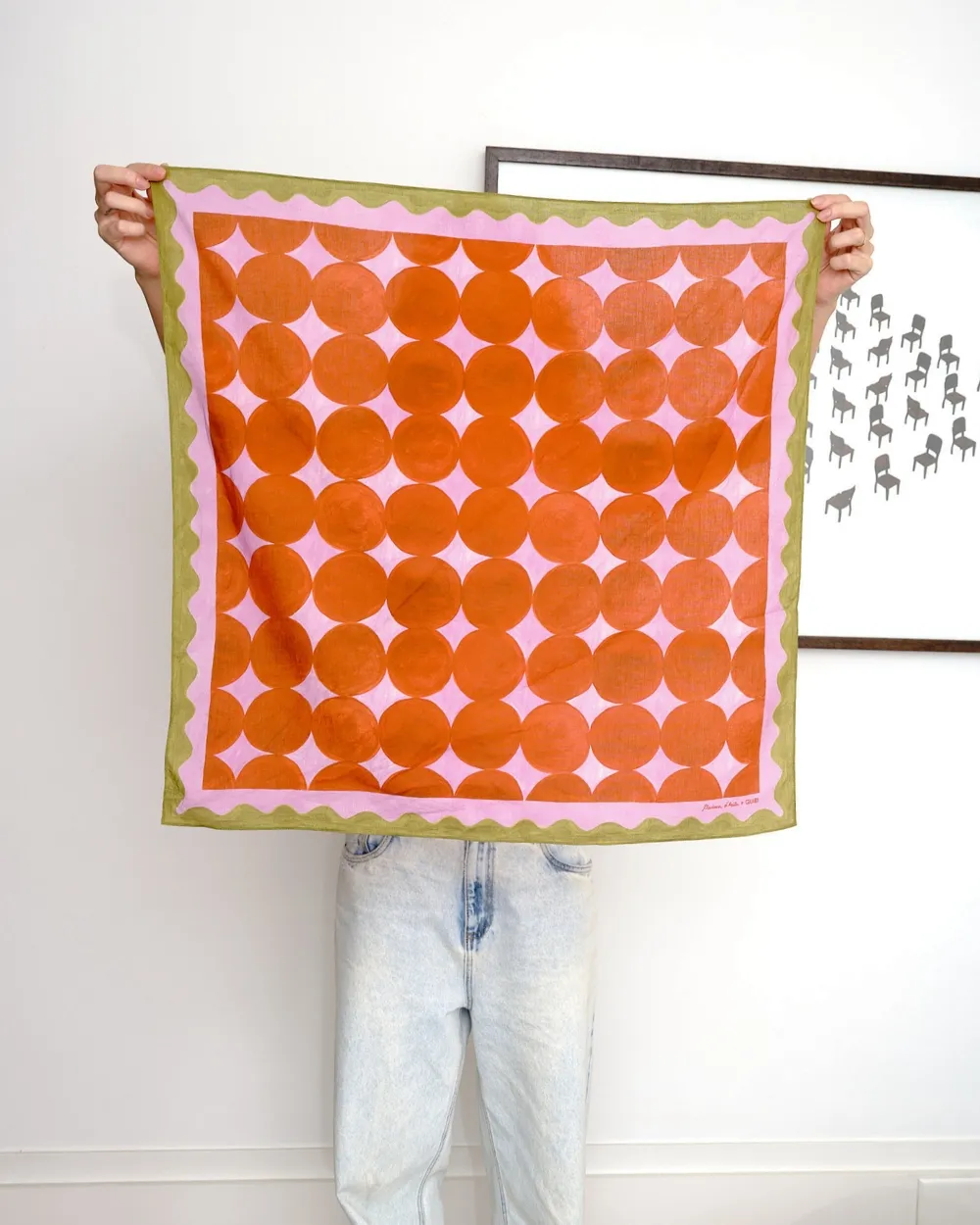 lenço bolas + barbara d'avila